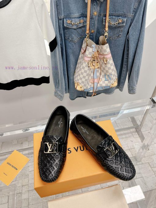 𝐋𝐨𝐮𝐢𝐬𝐕𝐮𝐢𝐭𝐭𝐨𝐧 Purchasing grade full new bean shoes, classic and versatile, exquisite oil edgedl08myn0 - Image 3