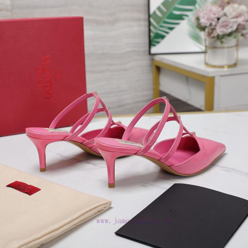 Valentino Paris Fashion Week 2023 Spring/Summer Show Collection 2023 New Valentino Mid Heel ym8854nk - Image 5