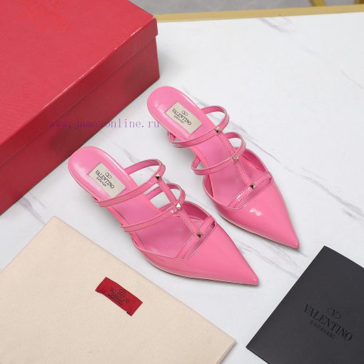 Valentino Paris Fashion Week 2023 Spring/Summer Show Collection 2023 New Valentino Mid Heel ym8854nk - Image 10