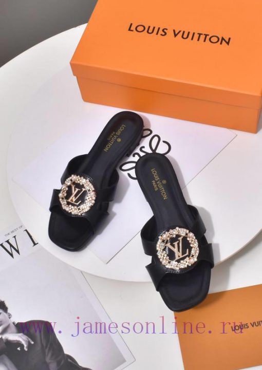 LV sandals have been shipped with rose/rose official website and updated with LV special oldzc980ikn - Image 9