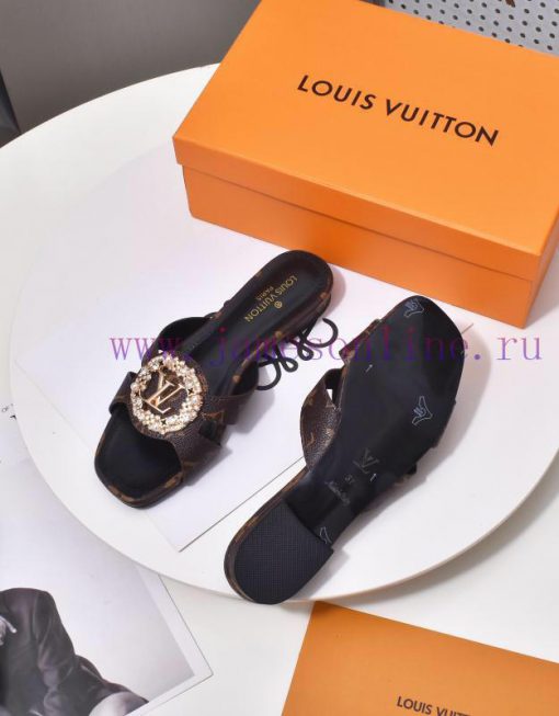 LV sandals have been shipped with rose/rose official website and updated with LV special oldnhll1b1i - Image 10