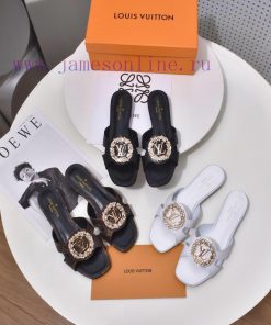LV sandals have been shipped with rose/rose official website and updated with LV special old07tjltqc