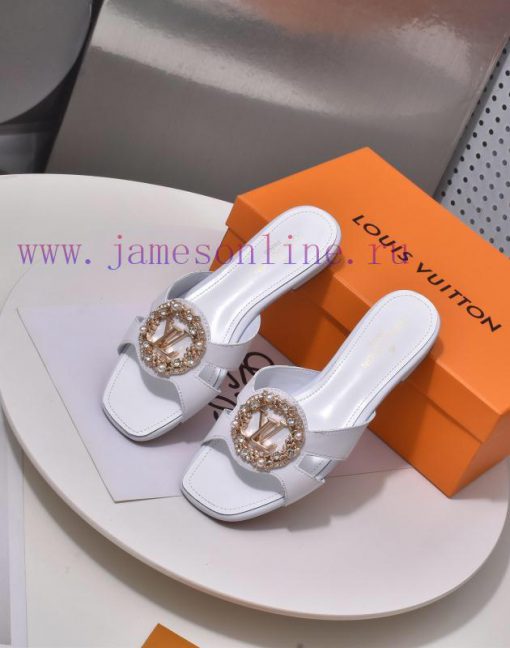 LV sandals have been shipped with rose/rose official website and updated with LV special old07tjltqc - Image 5