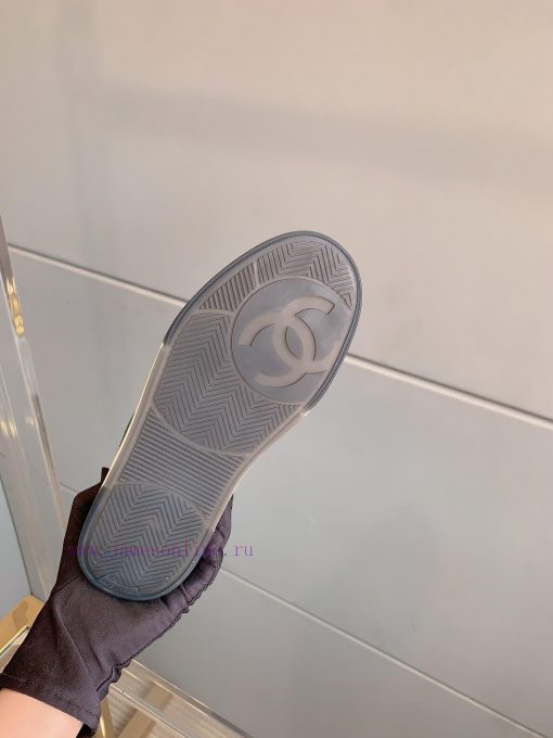 Chanel's new punched solid color casual board shoes are classic and versatileUpper, cow sued7tgqopzm - Image 10