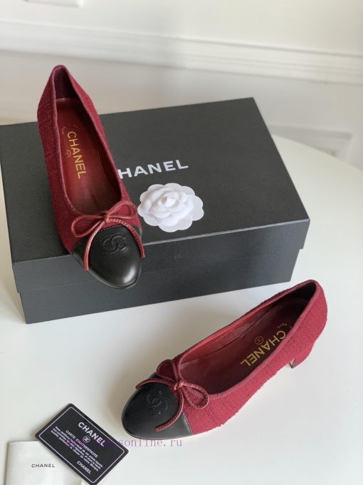 Chanel new color ballet shoesThe classic in the original 11 replica classic is perfectly desh61bs190 - Image 9