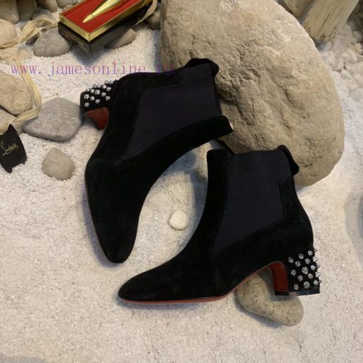 Dai * level*(Yang Xiao)▶ ︎ ▶ ︎ ▶ ︎ ▶ Customized Chelsea ankle boots with square heel rivets 0y9sdzh8 - Image 5