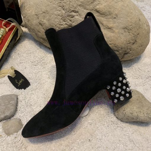 Dai * level*(Yang Xiao)▶ ︎ ▶ ︎ ▶ ︎ ▶ Customized Chelsea ankle boots with square heel rivets 0y9sdzh8 - Image 7