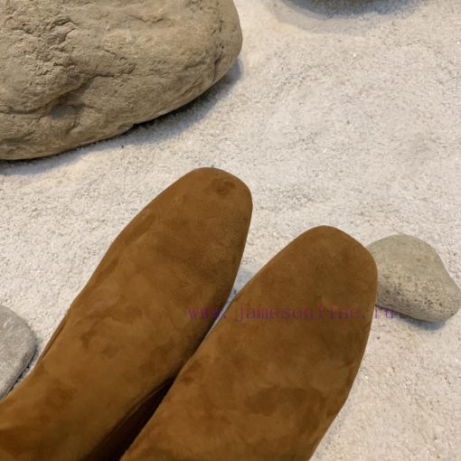 Dai * level*(Yang Xiao)▶ ︎ ▶ ︎ ▶ ︎ ▶ Customized Chelsea ankle boots with square heel rivets 05w1lpyo - Image 7