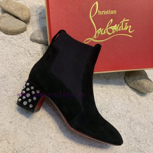 Dai * level*(Yang Xiao)▶ ︎ ▶ ︎ ▶ ︎ ▶ Customized Chelsea ankle boots with square heel rivets 0y9sdzh8 - Image 8