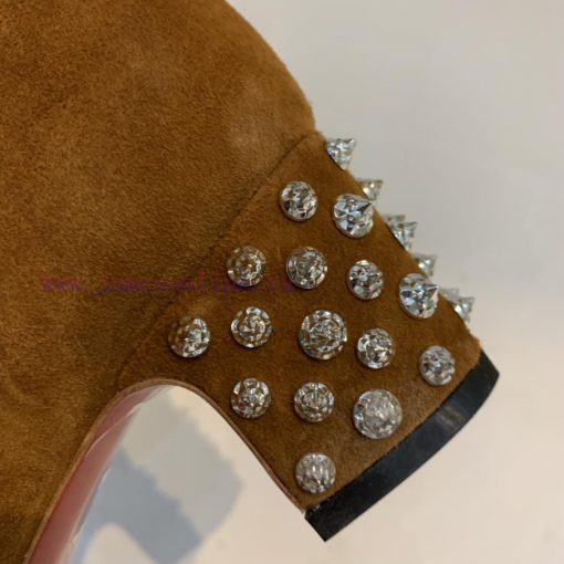 Dai * level*(Yang Xiao)▶ ︎ ▶ ︎ ▶ ︎ ▶ Customized Chelsea ankle boots with square heel rivets 05w1lpyo - Image 9