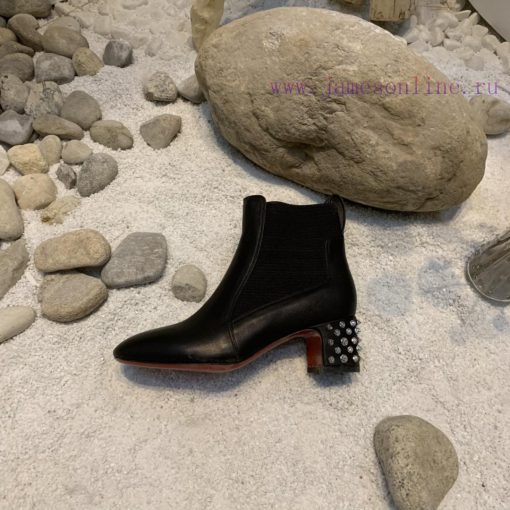 Dai * level*(calf leather)▶ ︎ ▶ ︎ ▶ ︎ ▶ Customized Chelsea ankle boots with square heel rives1kpiyuk - Image 6