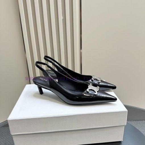 CELINE 24 Autumn/WinterThe most beautiful black and silver pointed kitten with iconic high-e54qj6svq - Image 3