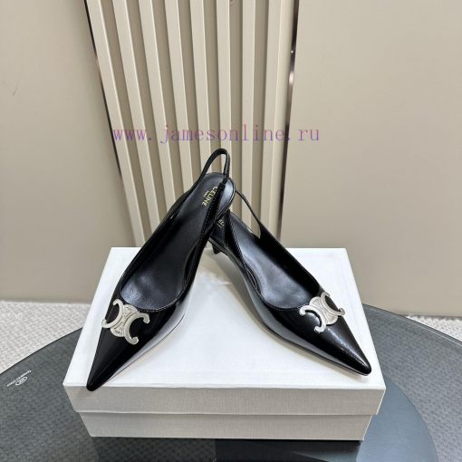 CELINE 24 Autumn/WinterThe most beautiful black and silver pointed kitten with iconic high-e54qj6svq - Image 5