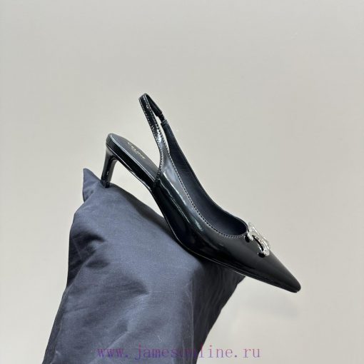 CELINE 24 Autumn/WinterThe most beautiful black and silver pointed kitten with iconic high-e54qj6svq - Image 9