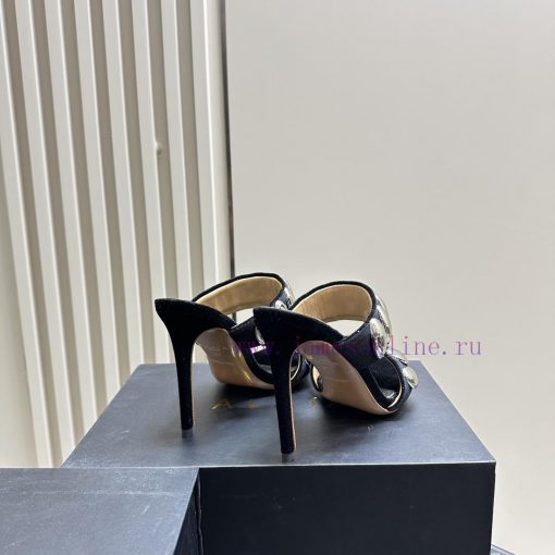 ALAIA24 spring/summer silver metallic suede sandals have insights into women's body shape, tba2i9zs9 - Image 7