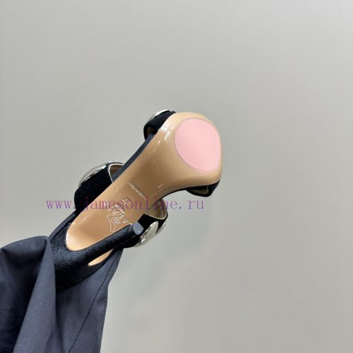 ALAIA24 spring/summer silver metallic suede sandals have insights into women's body shape, tba2i9zs9 - Image 10