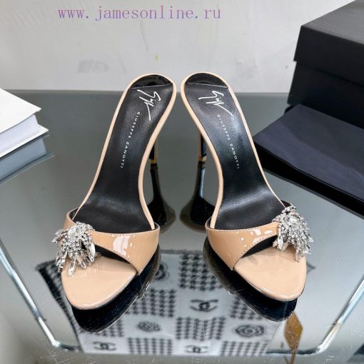 Giuseppe Zanotti - SS2024 New Spring and Summer Collection Diamond Button Single Shoes/Slippwqa8axkg - Image 3