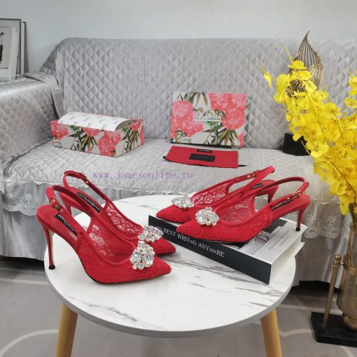 New Top DG2024 official website synchronizes new lace diamond buckle toe sandalsPerfect atte14bkqg8c