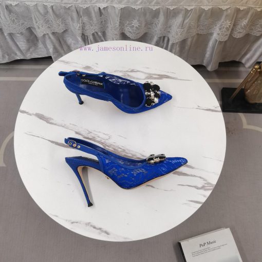 New Top DG2024 official website synchronizes new lace diamond buckle toe sandalsPerfect atteqkn55aob - Image 6