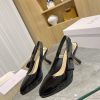 Brand DiorDior 2024 Spring/Summer Fashion High End Collection New Sweet-D Bow Pointed High ah6fda8p