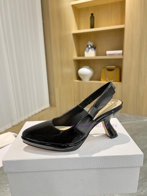 Brand DiorDior 2024 Spring/Summer Fashion High End Collection New Sweet-D Bow Pointed High ah6fda8p - Image 5