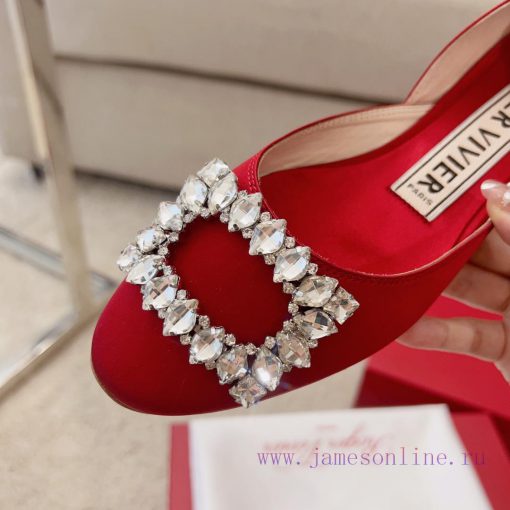 RV New Edition Silk Diamond Button Ballet Single Shoes 🧚 ‍️New treasure commuting hollow fla67rcx1yo - Image 8