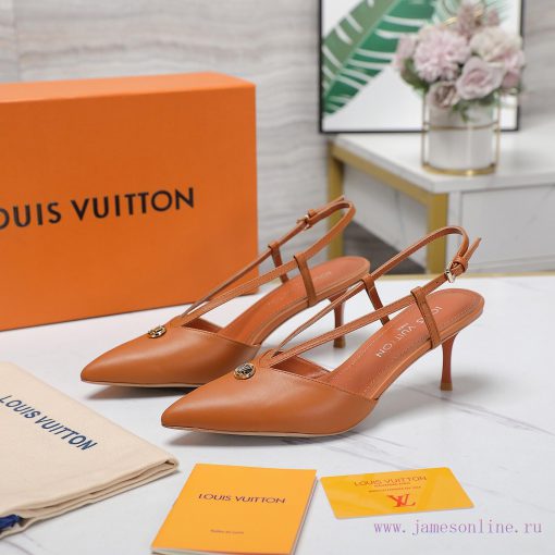 LV | Louis Vuitton🧡 2024 Early Spring New Top Model ️Key pointed single shoe hard goods are v2dvecqe - Image 2