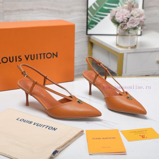 LV | Louis Vuitton🧡 2024 Early Spring New Top Model ️Key pointed single shoe hard goods are v2dvecqe - Image 5