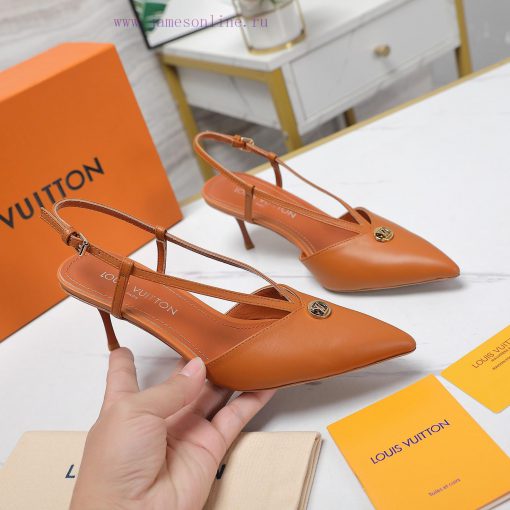 LV | Louis Vuitton🧡 2024 Early Spring New Top Model ️Key pointed single shoe hard goods are v2dvecqe - Image 6