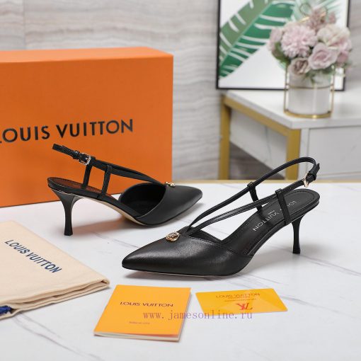 LV | Louis Vuitton🧡 2024 Early Spring New Top Model ️Key pointed single shoe hard goods are n3aoldeq - Image 5