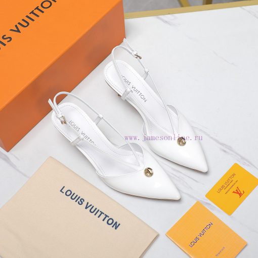 LV | Louis Vuitton🧡 2024 Early Spring New Top Model ️Key pointed single shoe hard goods are kclr3zy3 - Image 3