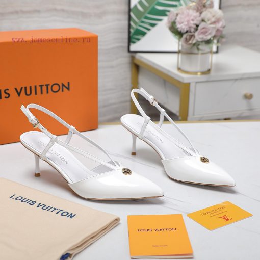 LV | Louis Vuitton🧡 2024 Early Spring New Top Model ️Key pointed single shoe hard goods are kclr3zy3 - Image 9