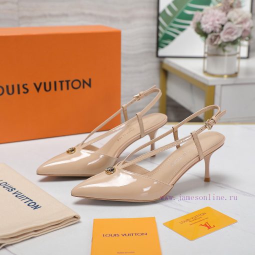 LV | Louis Vuitton🧡 2024 Early Spring New Top Model ️Key pointed single shoe hard goods are 4unu8wol - Image 9