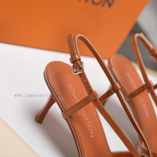 LV | Louis Vuitton🧡 2024 Early Spring New Top Model ️Key pointed single shoe hard goods are kpmrb8xc - Image 5