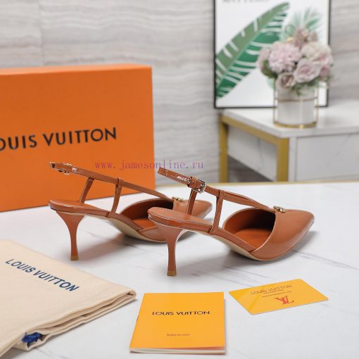LV | Louis Vuitton🧡 2024 Early Spring New Top Model ️Key pointed single shoe hard goods are kpmrb8xc - Image 6