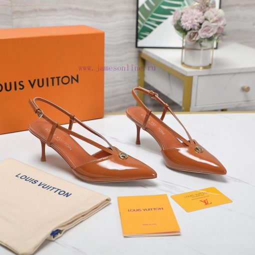 LV | Louis Vuitton🧡 2024 Early Spring New Top Model ️Key pointed single shoe hard goods are kpmrb8xc - Image 8