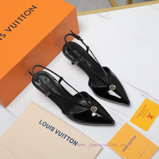 LV | Louis Vuitton🧡 2024 Early Spring New Top Model ️Key pointed single shoe hard goods are x6tu8n53 - Image 2
