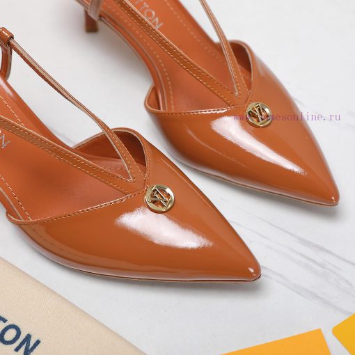 LV | Louis Vuitton🧡 2024 Early Spring New Top Model ️Key pointed single shoe hard goods are kpmrb8xc - Image 10
