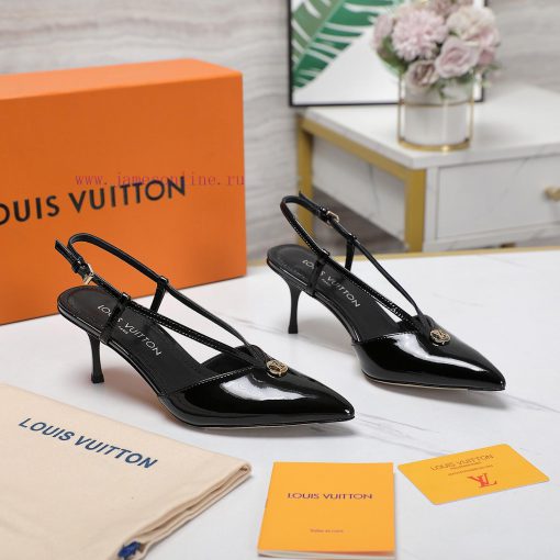 LV | Louis Vuitton🧡 2024 Early Spring New Top Model ️Key pointed single shoe hard goods are x6tu8n53 - Image 4