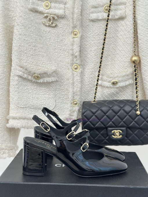 Chanel | Chanel 24C New Product ClassicRough heeled Mary Jane sandals single shoe seriesThe cil54ggk