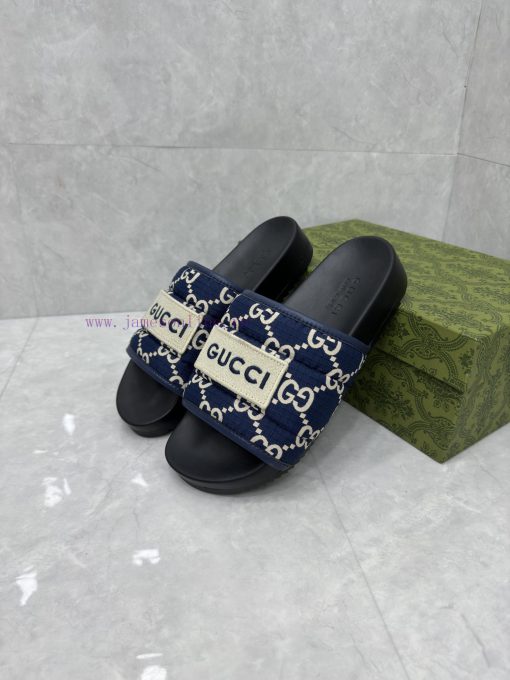 P unisex GG slippersThis slipper is made of GG polyester fiber and features a Gucci label ono6p55a5s - Image 6