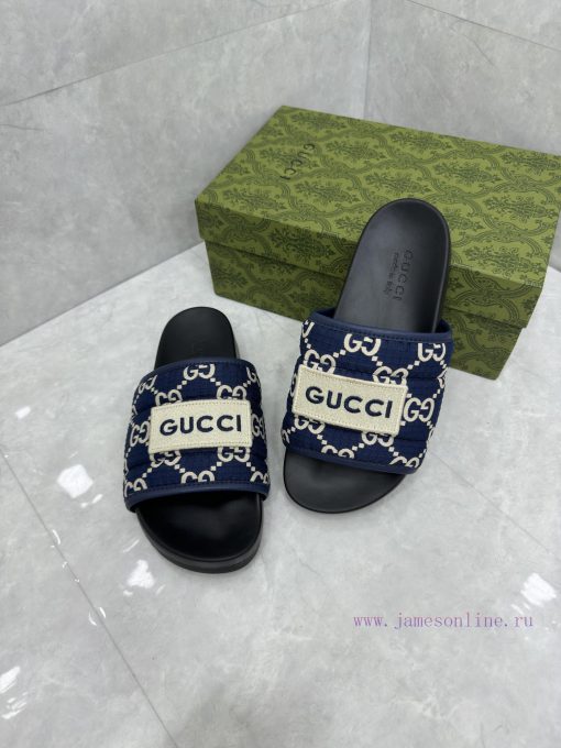 P unisex GG slippersThis slipper is made of GG polyester fiber and features a Gucci label ono6p55a5s - Image 7
