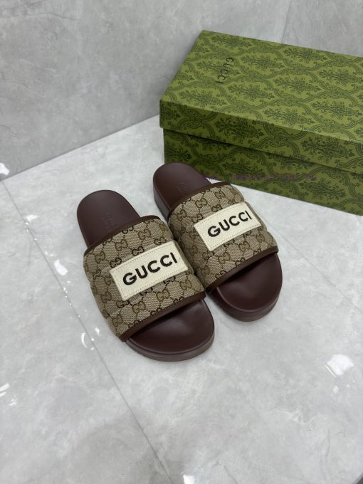 P unisex GG slippersThis slipper is made of GG polyester fiber and features a Gucci label ond2zar0sx - Image 6