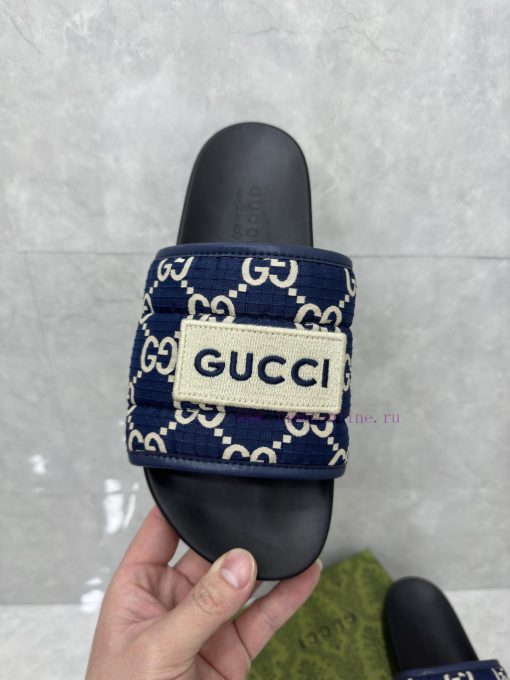 P unisex GG slippersThis slipper is made of GG polyester fiber and features a Gucci label ono6p55a5s - Image 9