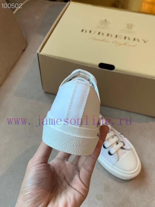 BURBERRY Market Top/2022 🤗🤗 Burberry women's checkered logo printed board shoes, sports shoedyhdup83 - Image 2
