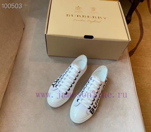 BURBERRY Market Top/2022 🤗🤗 Burberry women's checkered logo printed board shoes, sports shoedyhdup83 - Image 5
