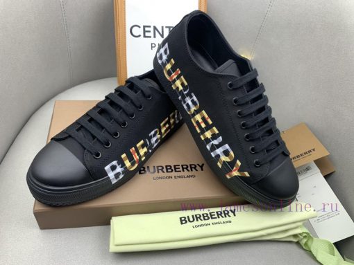 BURBERRY Market Top/2021 🤗🤗 Burberry women's checkered logo printed board shoes, sports shoefzkrpcby - Image 4