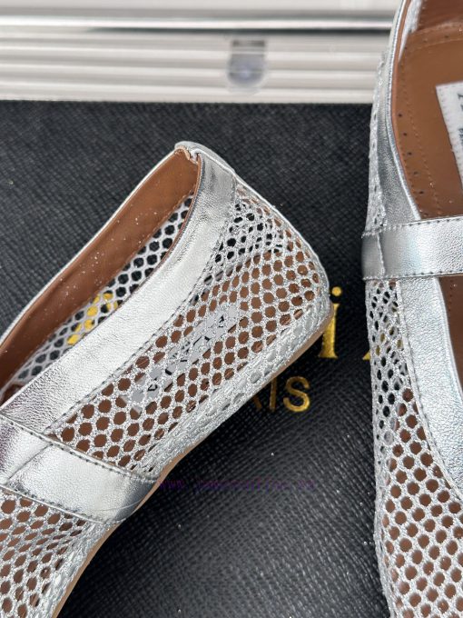 AlAIA | Alaia 23S New Retro ProductMesh Mary Jane shoes ballet shoesFull of girlish style, wigntb18z - Image 7