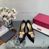 Valentino 2023 Spring/Summer New Silk High Heels Single Shoes————————————The upgraded and sm41z7nkg5