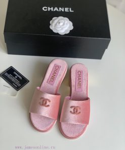 Chanel 24C Early Spring Vacation Series SlippersThis is the season of Sweetheart BarbieHow macc1s5xr
